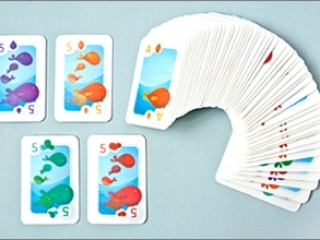 Floating Playing Cards