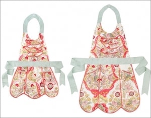 The Adeline Mother and Daughter Aprons