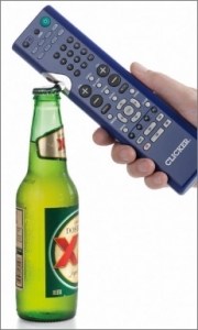 Clicker Bottle-Opening Universal Remote