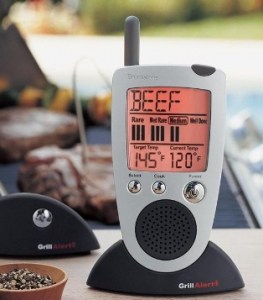 Grill Alert Talking Remote Meat Thermometer