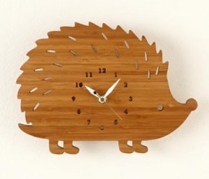 Hedgehog On Forest Time
