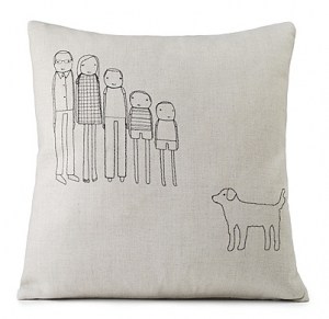 PERSONALIZED FAMILY PILLOW