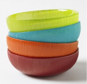 Sol Recycled Glass Bowls