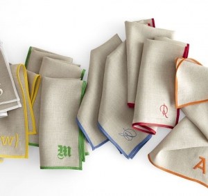 Typographer's Linen Napkins