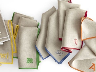 Typographer's Linen Napkins