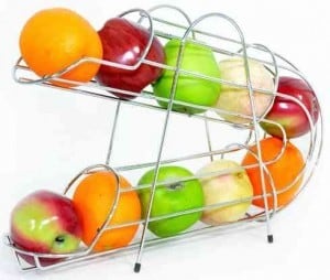 Refrigerator Fruit Rack in Chrome_6