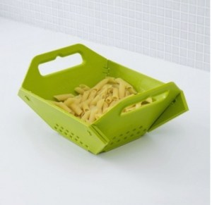 Green Folding Colander | The Mindful Shopper