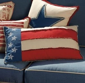 Patriotic Pillows | The Mindful Shopper