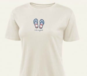 Flip Flop Tee | The Mindful Shopper