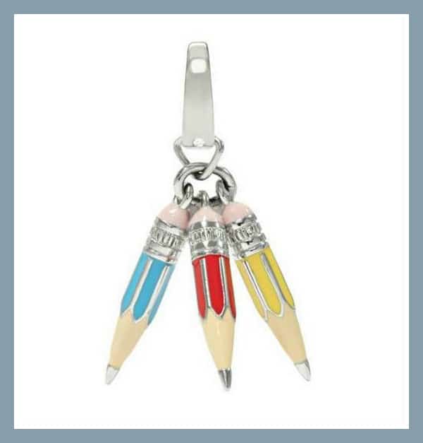 Pencil Cluster Charm | Fab Finds at The Mindful Shopper 