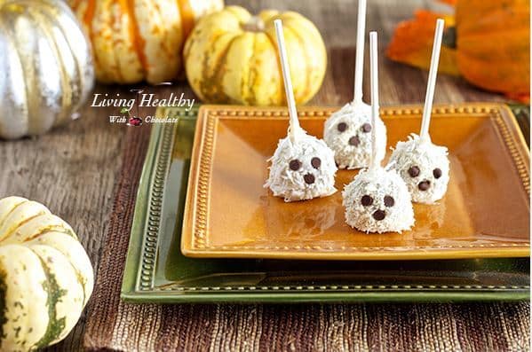 Paleo Ghost Truffles from Pin Cookie