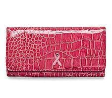 Cactus Croco Filemaster Clutch | Products That Give Back For Breast Cancer Awareness | The Mindful Shopper