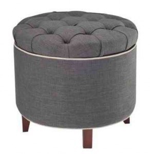 Amelia Tufted Storage Ottoman | The Mindful Shopper
