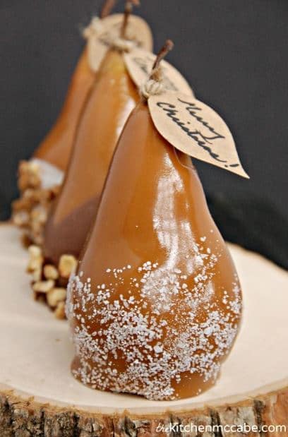 Caramel Dipped Pears from Just Between Friends