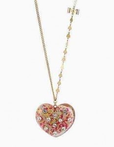 Betsey Johnson Vintage Bow Heart Necklace | Valentine's Day Picks