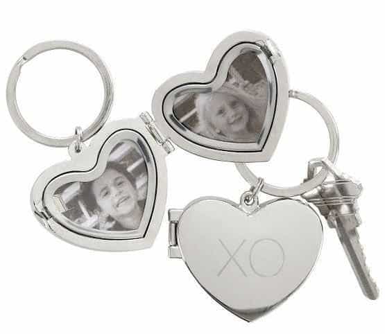 Heart Locket Key Fob