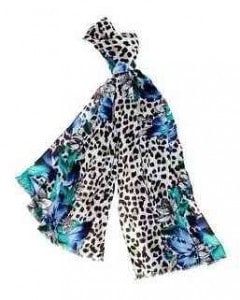 Leopard Floral Scarf | Fabulous Scarves | The Mindful Shopper