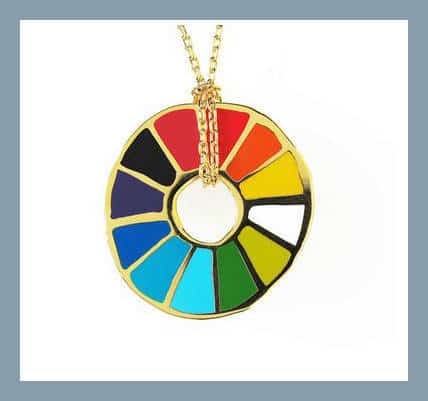 Color Wheel Pendant | The Mindful Shopper