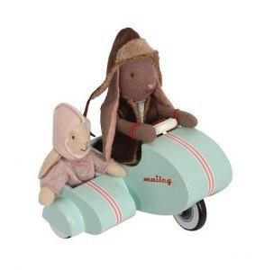 Bunnies and Scooter | Darling Easter Basket Ideas | The Mindful Shopper