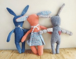 Recycled Plush Bunny | Darling Easter Basket Ideas | The Mindful Shopper