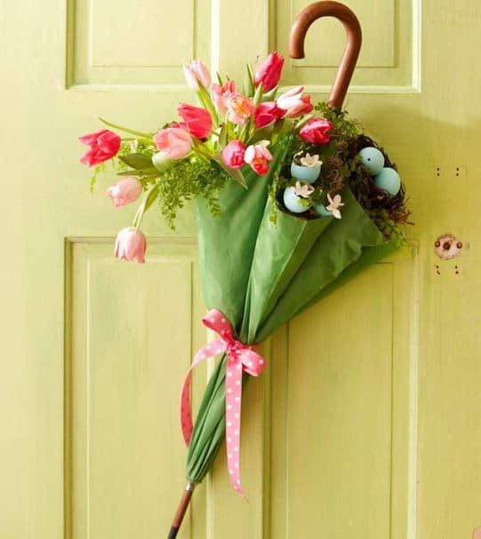 Easter Door Umbrella Decoration from Better Homes and Gardens