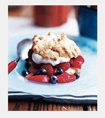 Berry Shortcakes from Real Simple 