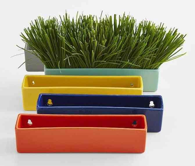 Colorful Wall Planter Bricks | Decorate Your Home with These Bold and Beautiful Colors of Summer | The Mindful Shopper