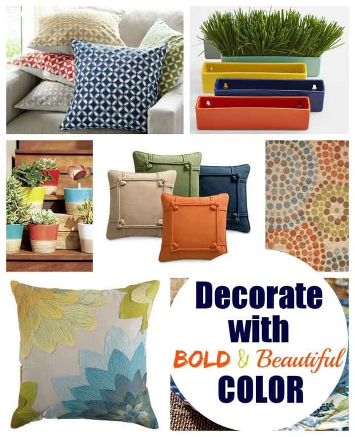 Decorate With These Bold and Beautiful Summer Colors | The Mindful Shopper