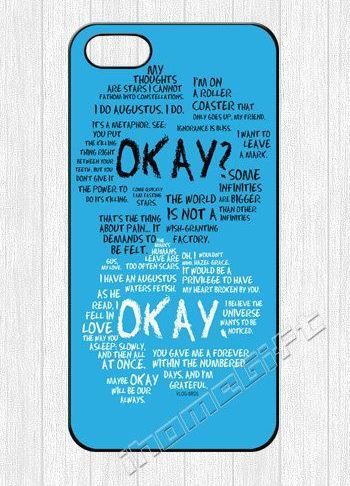 Giveaway Phone Case The Fault In Our Stars | The Mindful Shopper