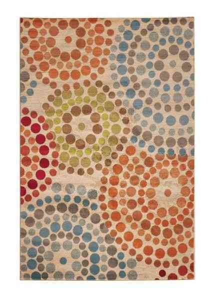 Spiral Mosaic Rug | Decorate Your Home with These Bold and Beautiful Colors of Summer | The Mindful Shopper