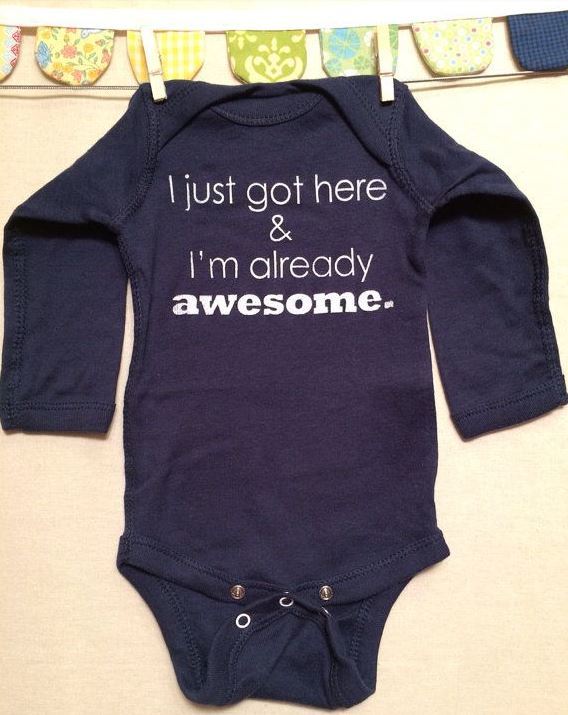 Already Awesome Onesie | Adorable Baby Onesies
