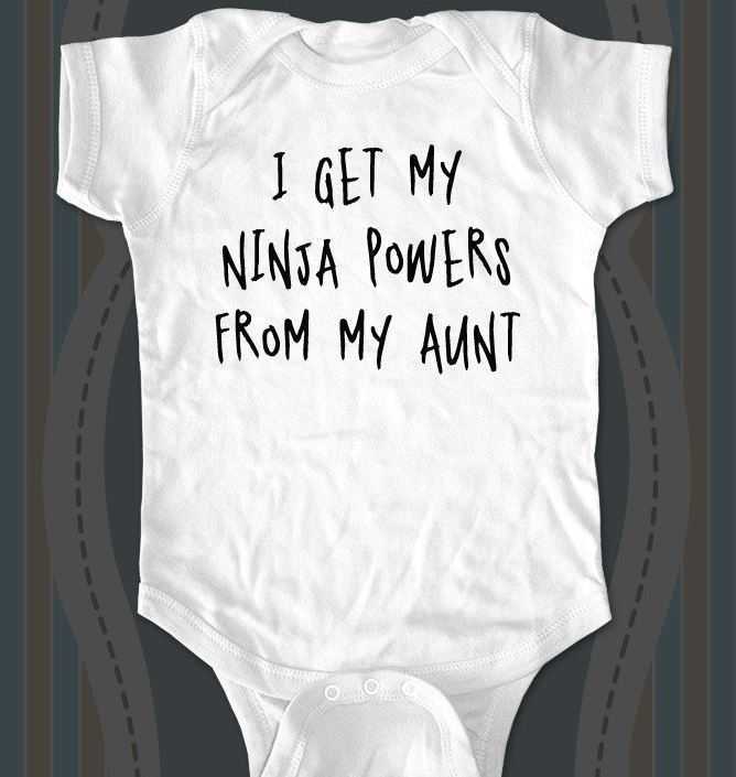 Ninja Powers Onesie | Adorable Baby Onesies
