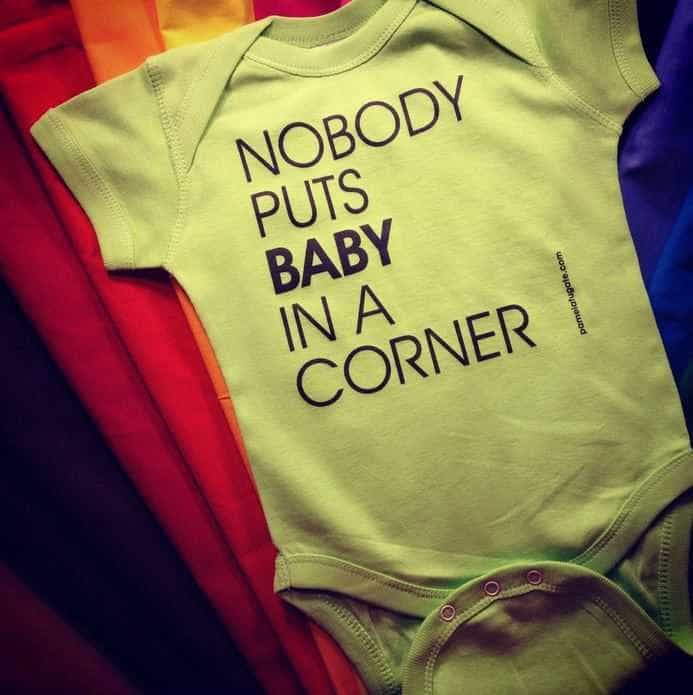 Nobody Puts Baby In A Corner Bodysuit 