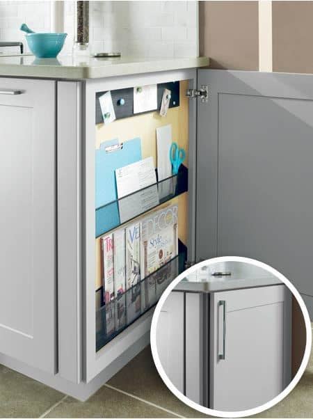 Hideaway Cabinet System | Create A Fabulous Kitchen Command Center