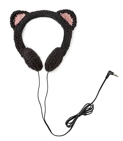 Black Cat Headphones