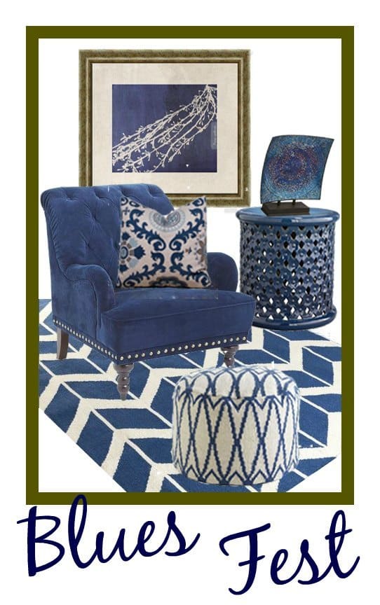 Blues Fest | Easily Update Your Home Decor | The Mindful Shopper