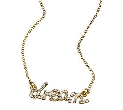 Dream Word Necklace