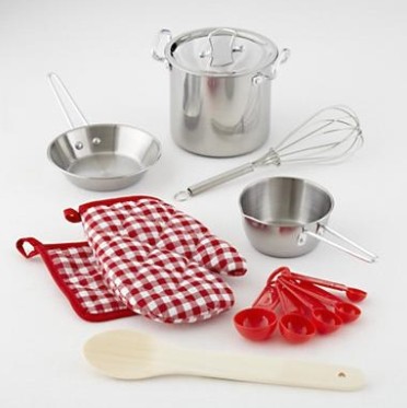 9-Piece Play Cooking Set