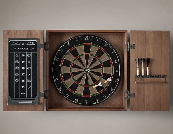 Tournament Dartboard Set ($279) Tournament Dartboard Set | Gifts For Guys