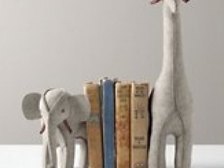 Wool Felt Animal Bookend