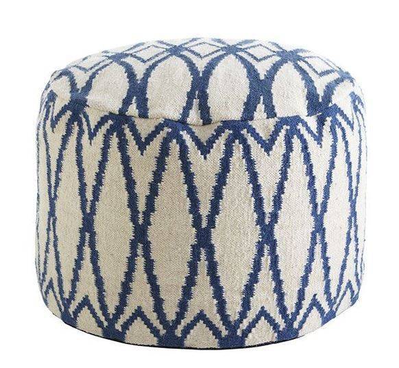 Diamond Pattern Pouf