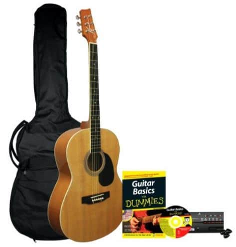 Guitar For Dummies Acoustic Guitar Starter Pack (Guitar, Book, Audio CD, Gig Bag) Acoustic Guitar Starter Pack