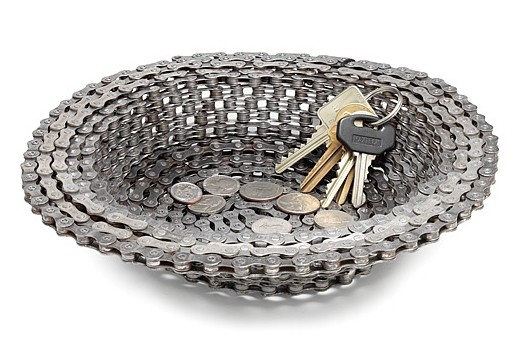 Handmade Bike Chain Bowl- Ecofriendly