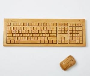 Bamboo Wireless Keyboard + Mouse