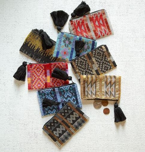 Beaded Pouches