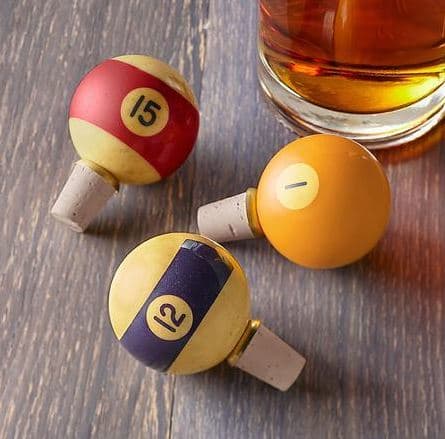 Billiard Bottle Stopper