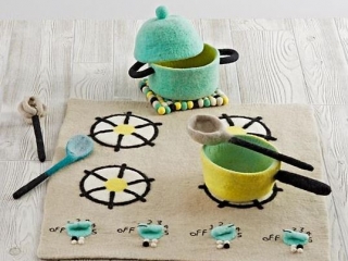Felt Gourmet Plush Cooking Set ($59) Felt Gourmet Plush Cooking Set