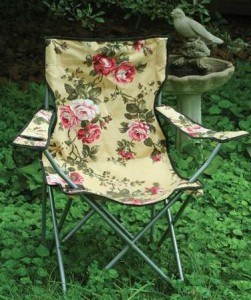 Glamping Chintz Lawn Chair