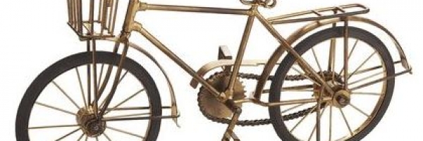 Metal Bicycle Sculpture