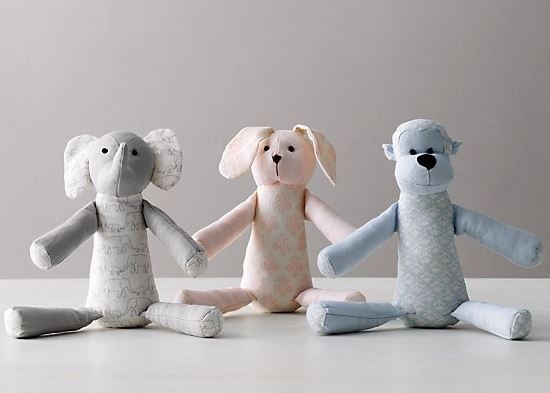 Organic Linen Animals